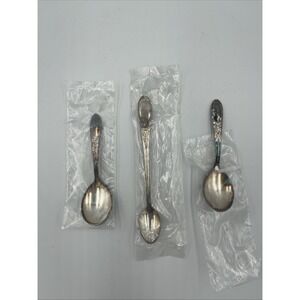 Vintage Spoon WM‎ Rogers Baby Spoon Lot 3 New READ MORE